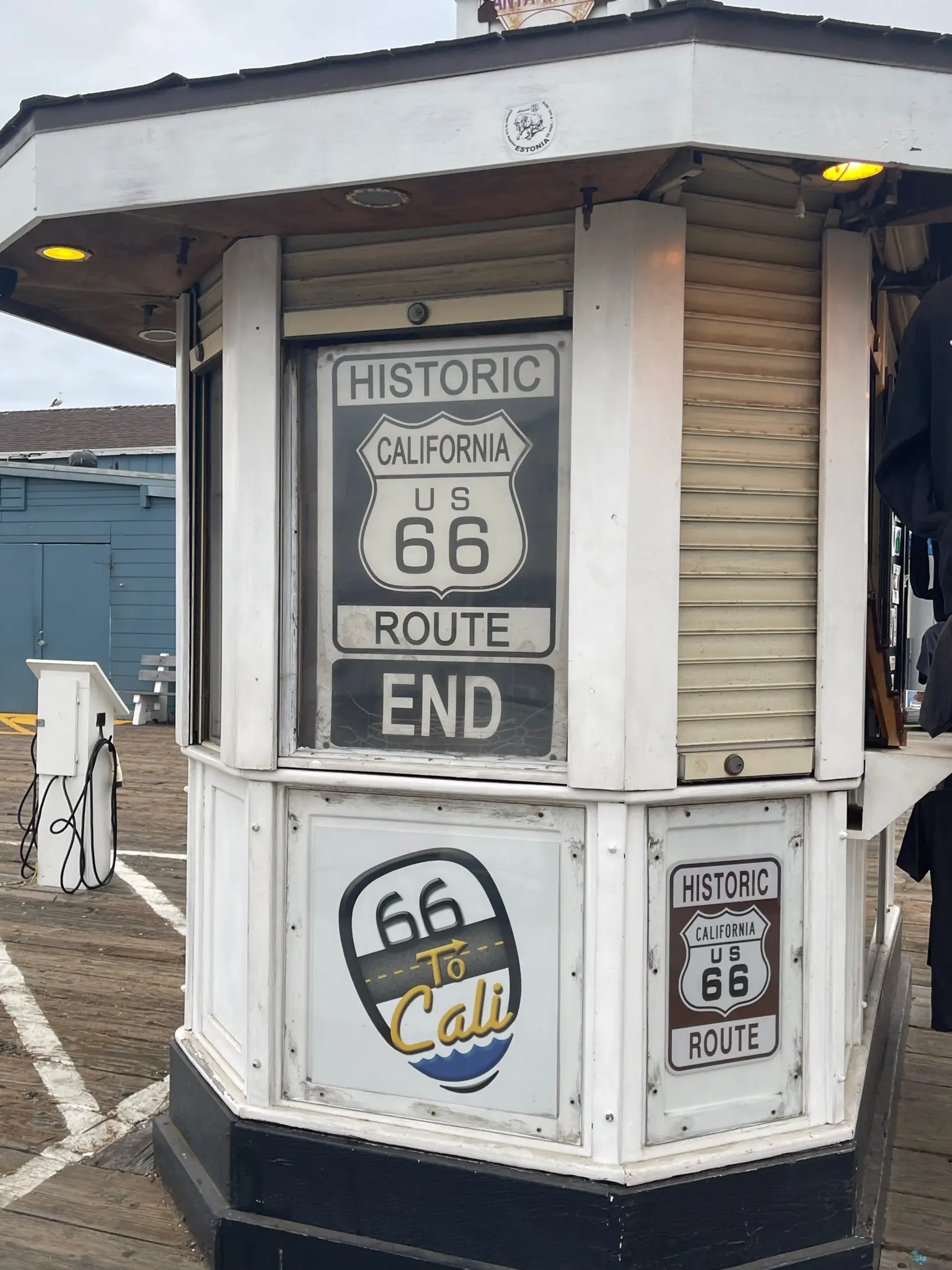 Historic Route 66 sign